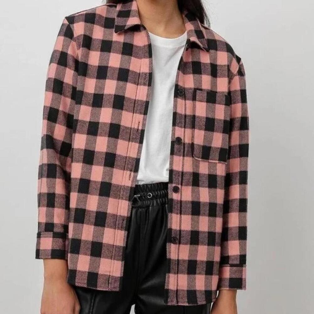 Rails plaid shirt jacket